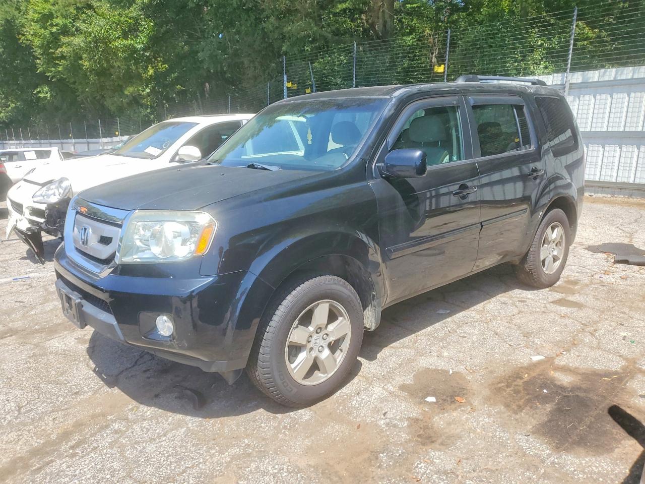 2011 Honda Pilot Ex Black vin: 5FNYF4H4XBB028540