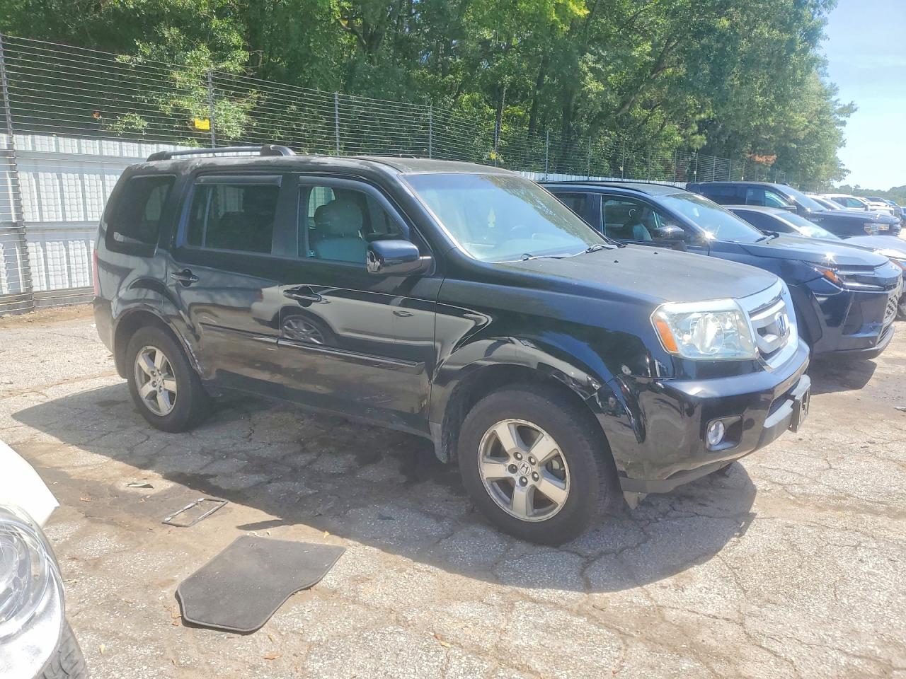 2011 Honda Pilot Ex Black vin: 5FNYF4H4XBB028540