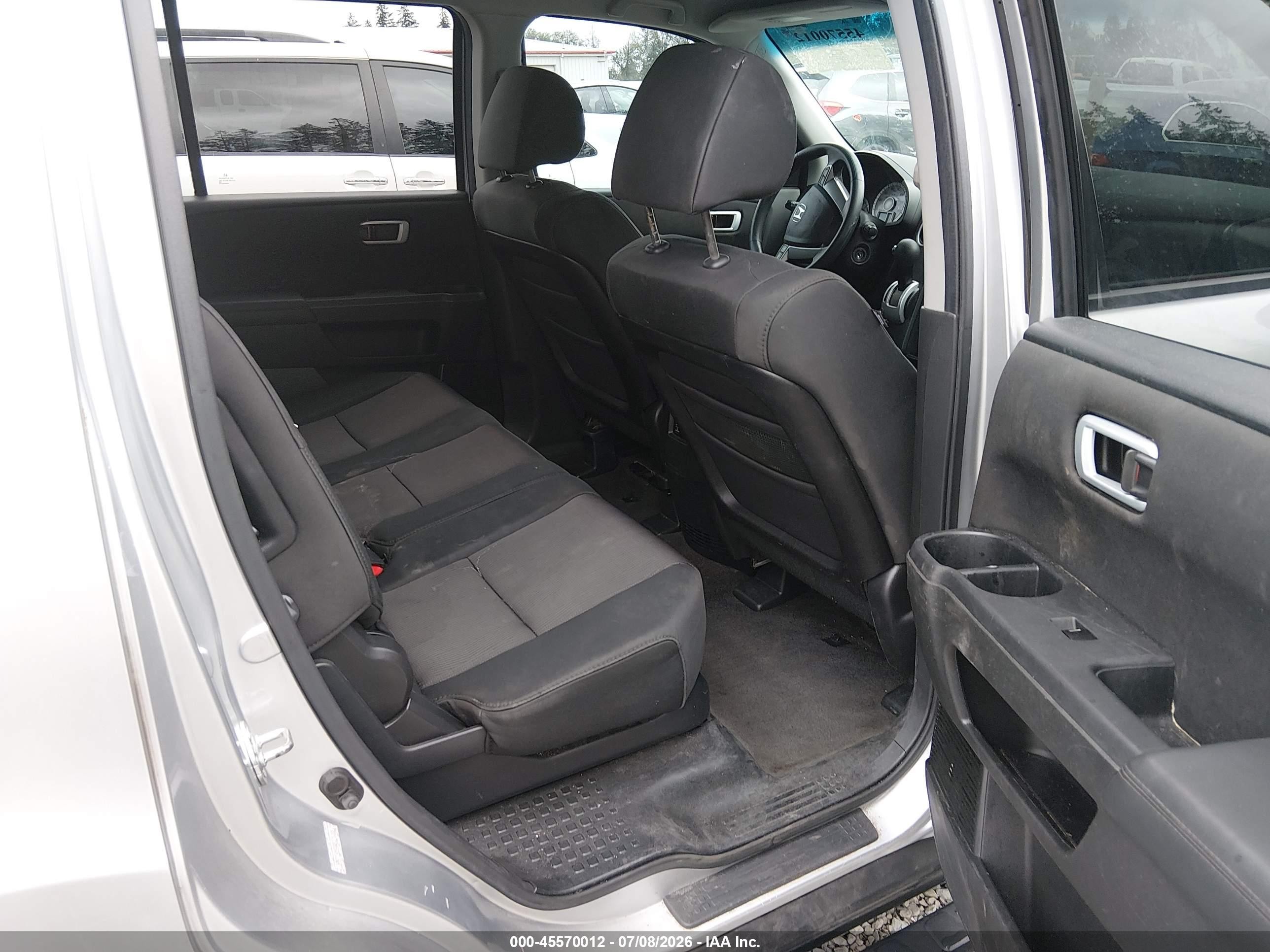 2011 Honda Pilot Ex Серебряный vin: 5FNYF4H4XBB075065