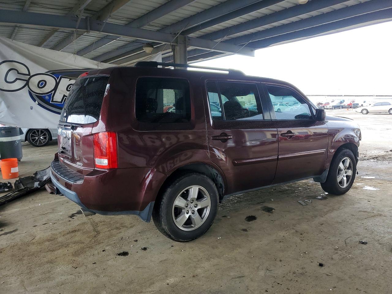 2011 Honda Pilot Ex Brown vin: 5FNYF4H4XBB090259