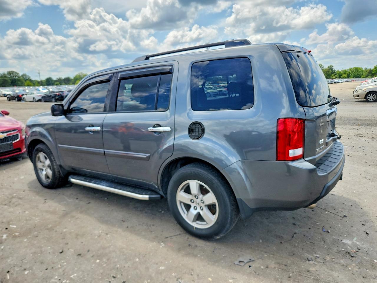 2011 Honda Pilot Ex Gray vin: 5FNYF4H4XBB098720