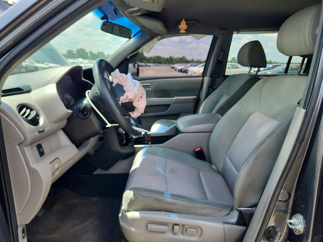 2011 Honda Pilot Ex Gray vin: 5FNYF4H4XBB098720