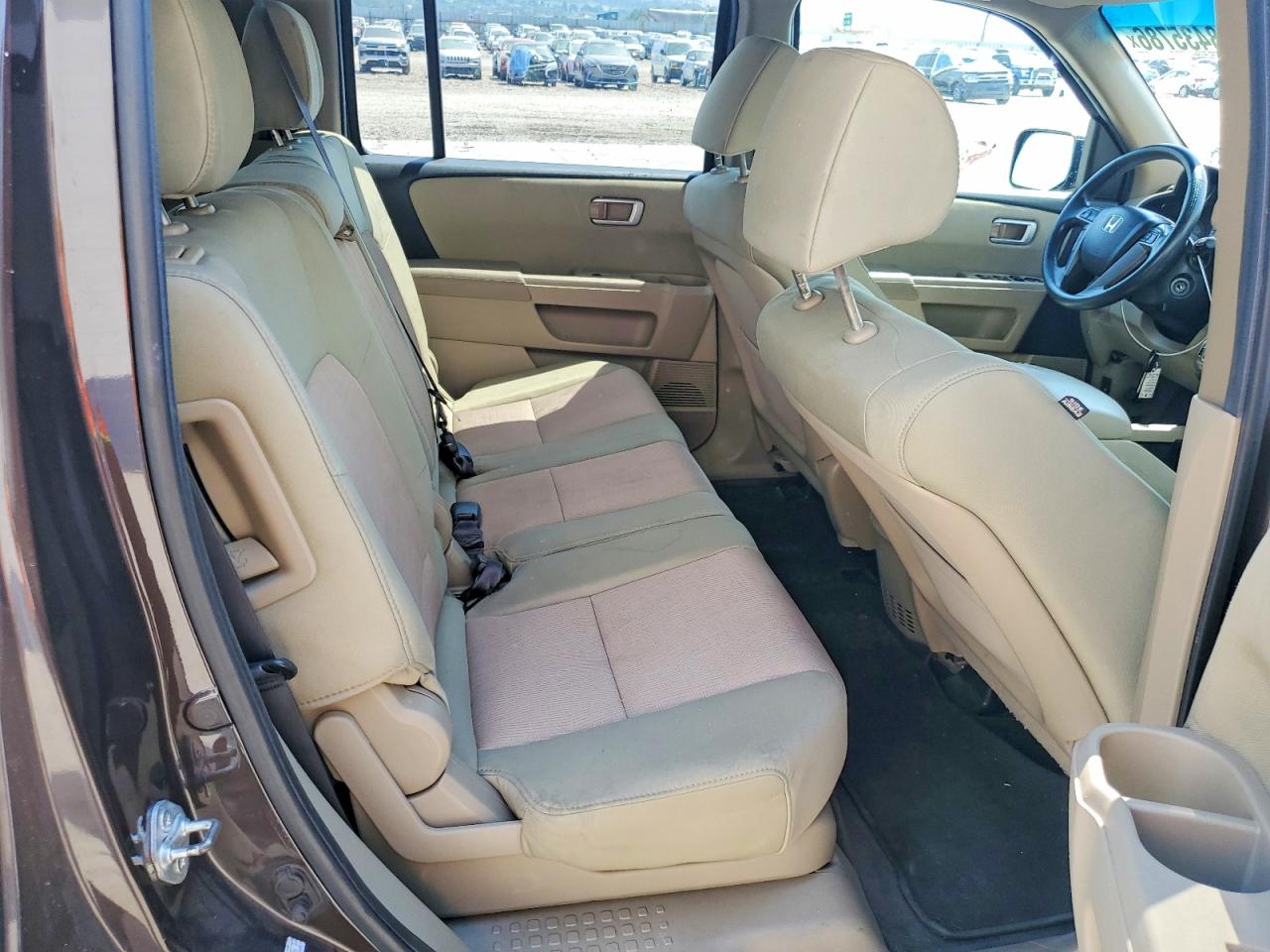 2012 Honda Pilot Ex Gray vin: 5FNYF4H4XCB006426