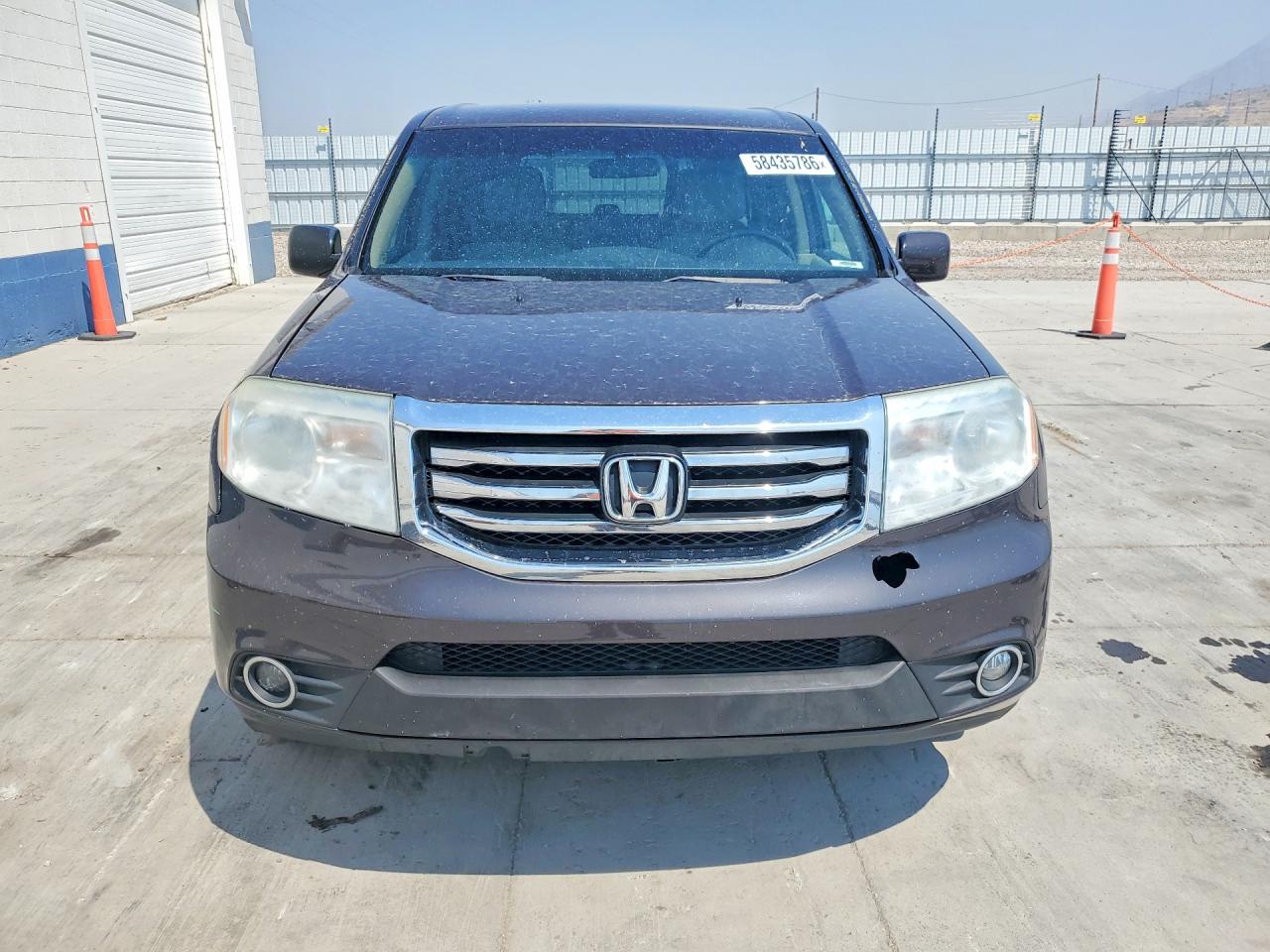 2012 Honda Pilot Ex Gray vin: 5FNYF4H4XCB006426