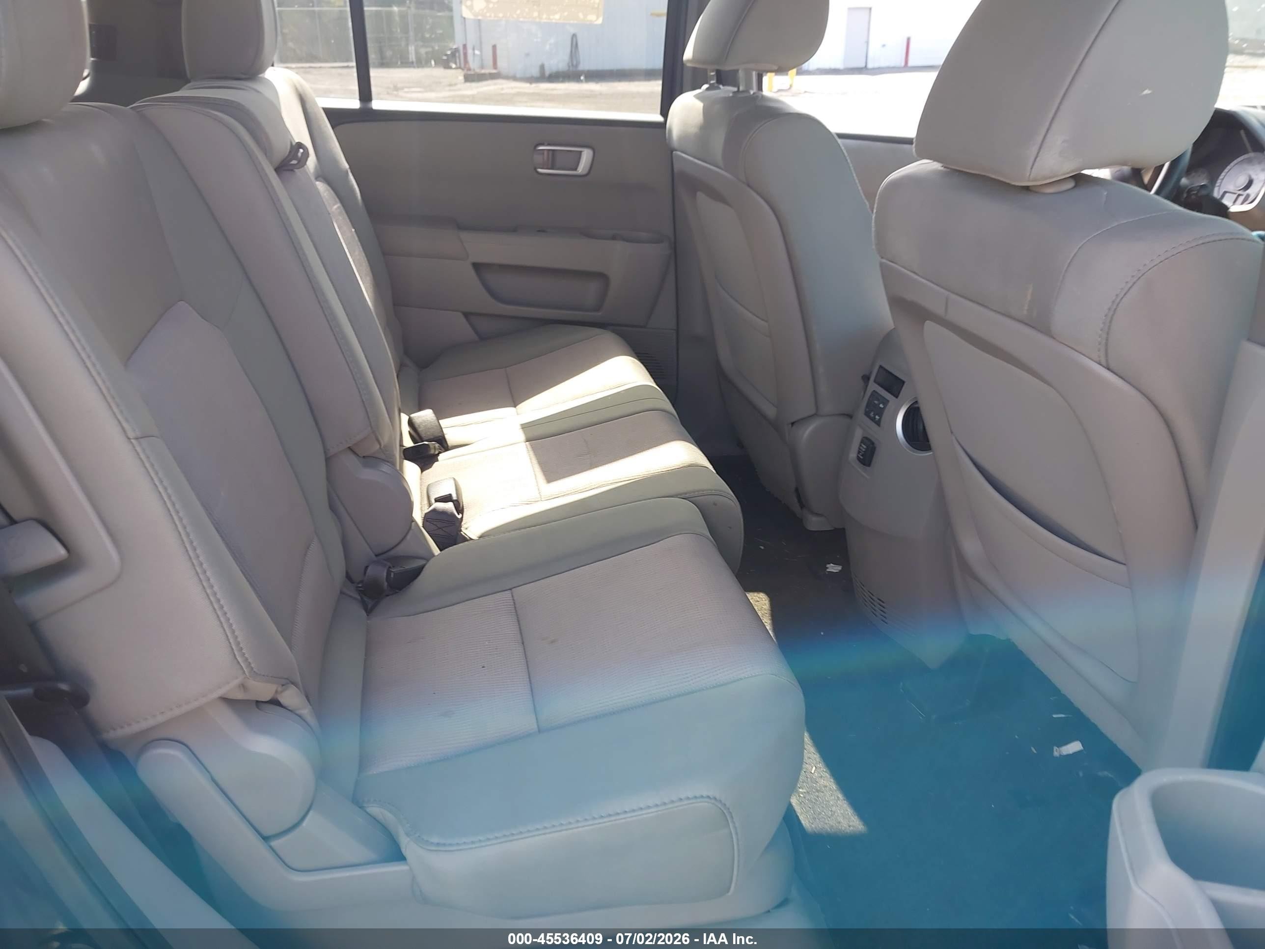 2012 Honda Pilot Ex Blue vin: 5FNYF4H4XCB046117