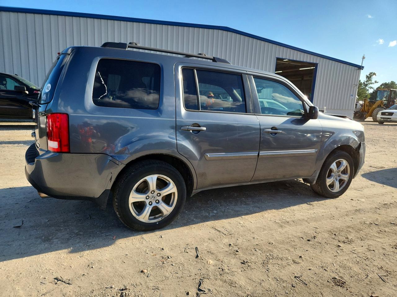 2012 Honda Pilot Ex Серый vin: 5FNYF4H4XCB050734