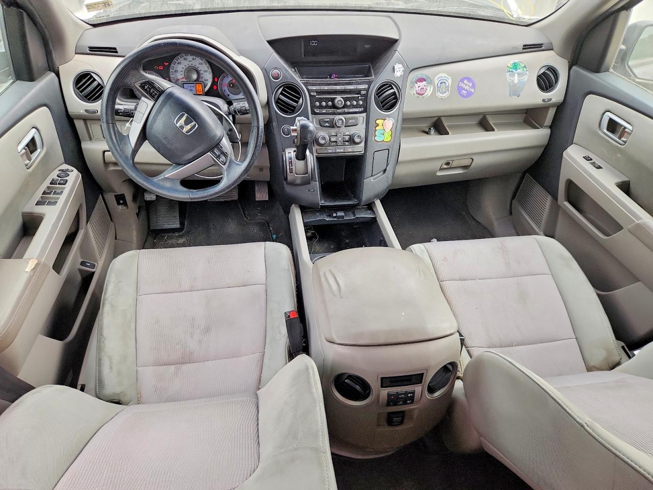 2012 Honda Pilot Ex Серый vin: 5FNYF4H4XCB050734