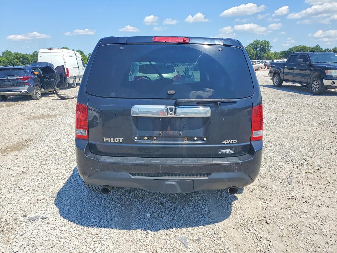 2013 Honda Pilot Ex Black vin: 5FNYF4H4XDB003320