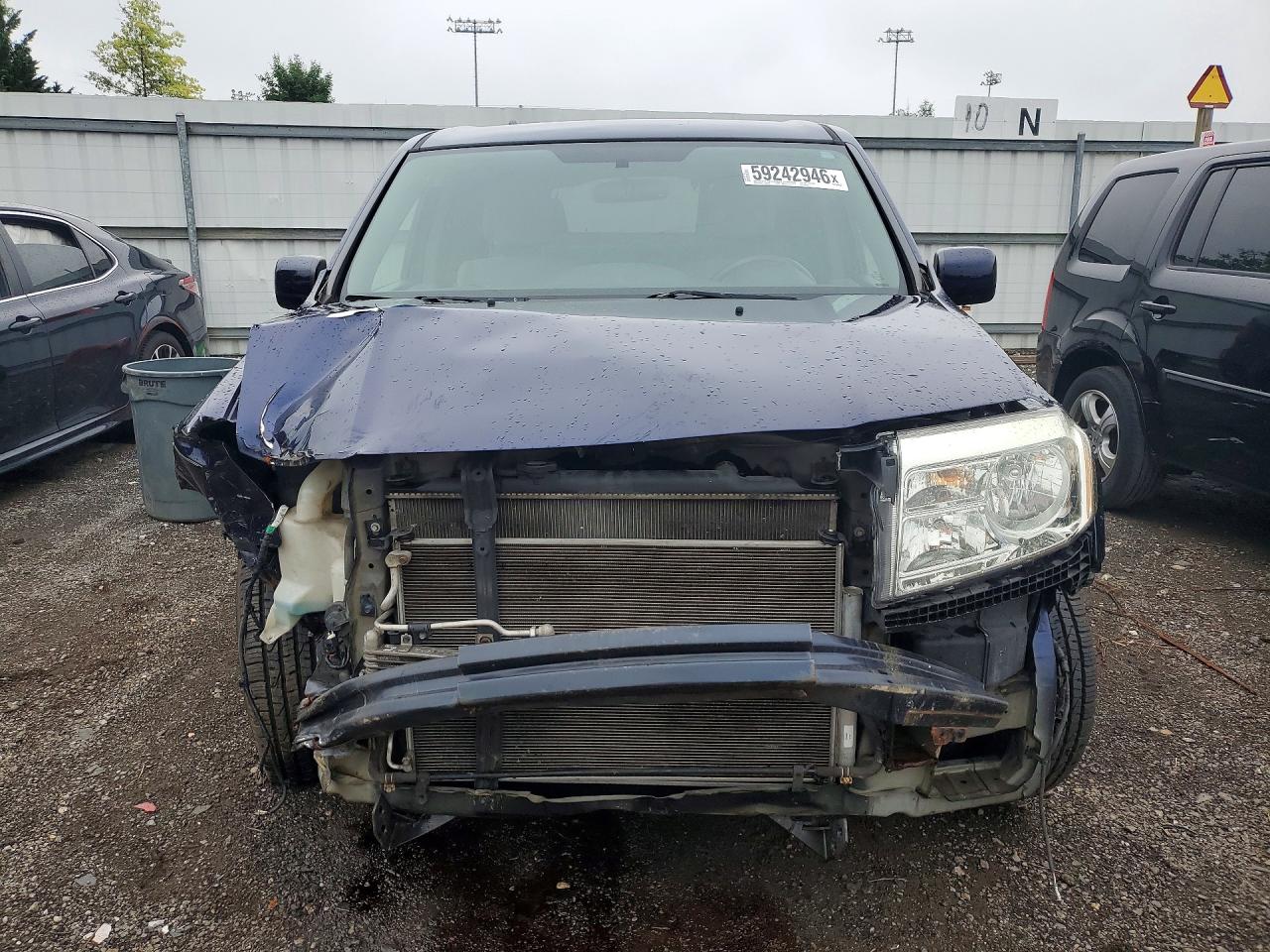 2013 Honda Pilot Ex Blue vin: 5FNYF4H4XDB030243