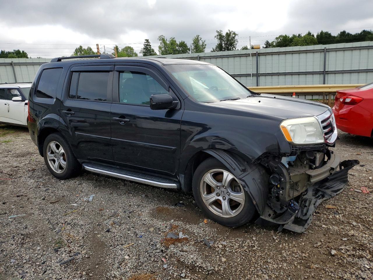 2014 Honda Pilot Ex Black vin: 5FNYF4H4XEB011841