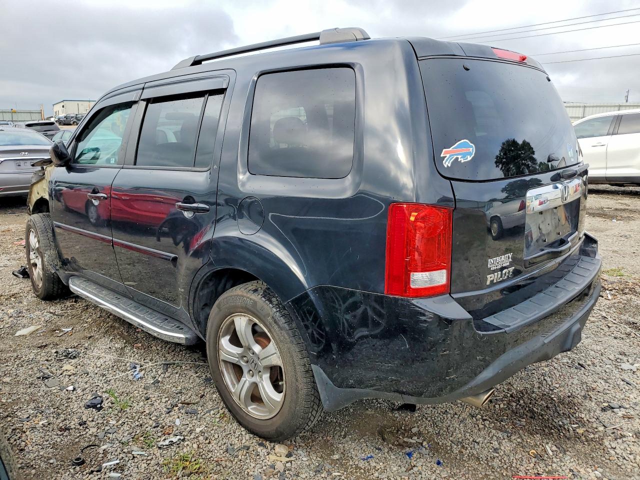 2014 Honda Pilot Ex Black vin: 5FNYF4H4XEB011841