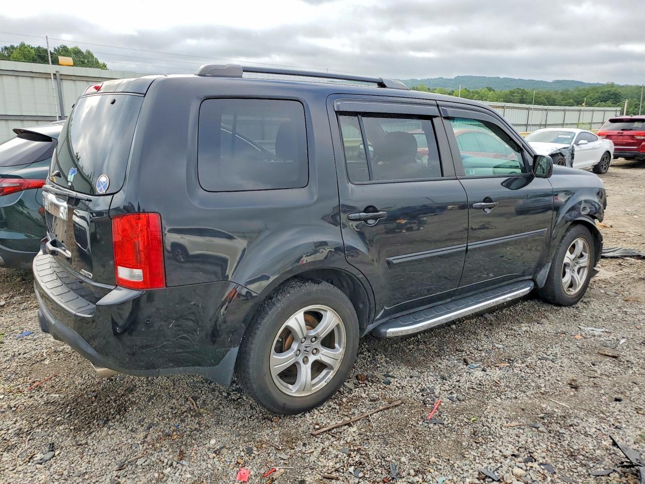 2014 Honda Pilot Ex Black vin: 5FNYF4H4XEB011841