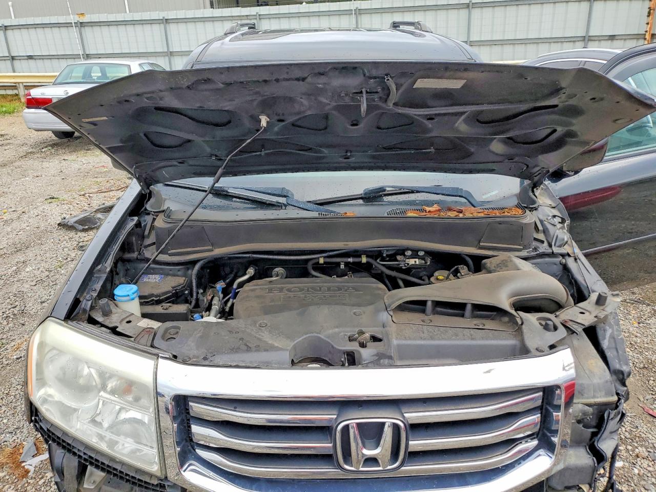 2014 Honda Pilot Ex Black vin: 5FNYF4H4XEB011841