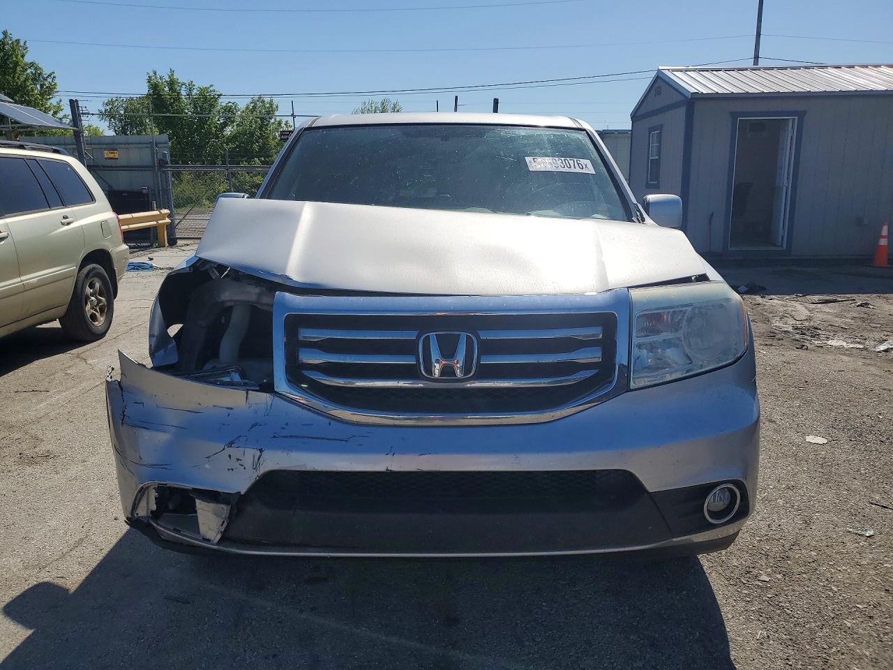 2015 Honda Pilot Ex Silver vin: 5FNYF4H4XFB024543