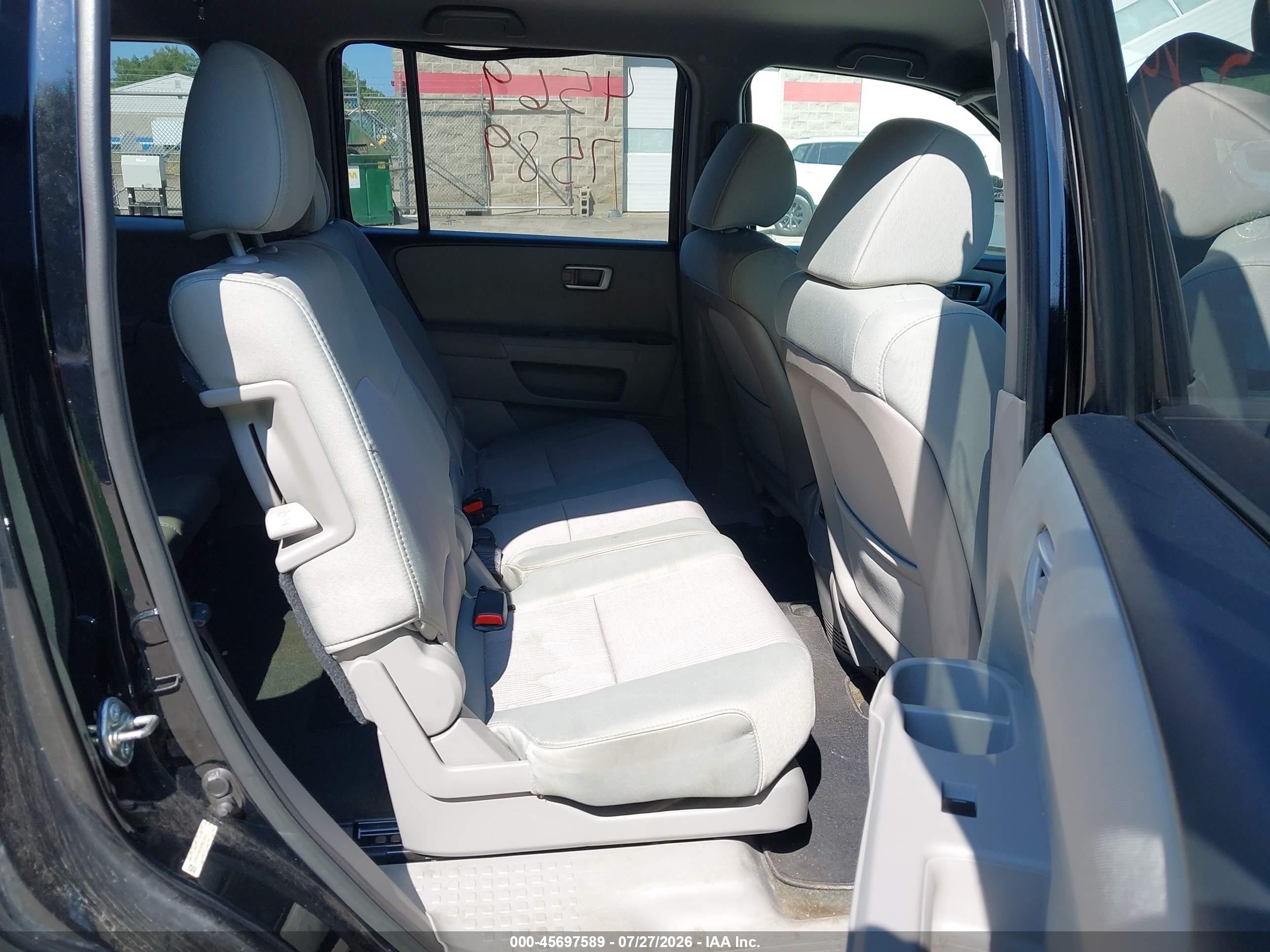 2015 Honda Pilot Ex Черный vin: 5FNYF4H4XFB038653