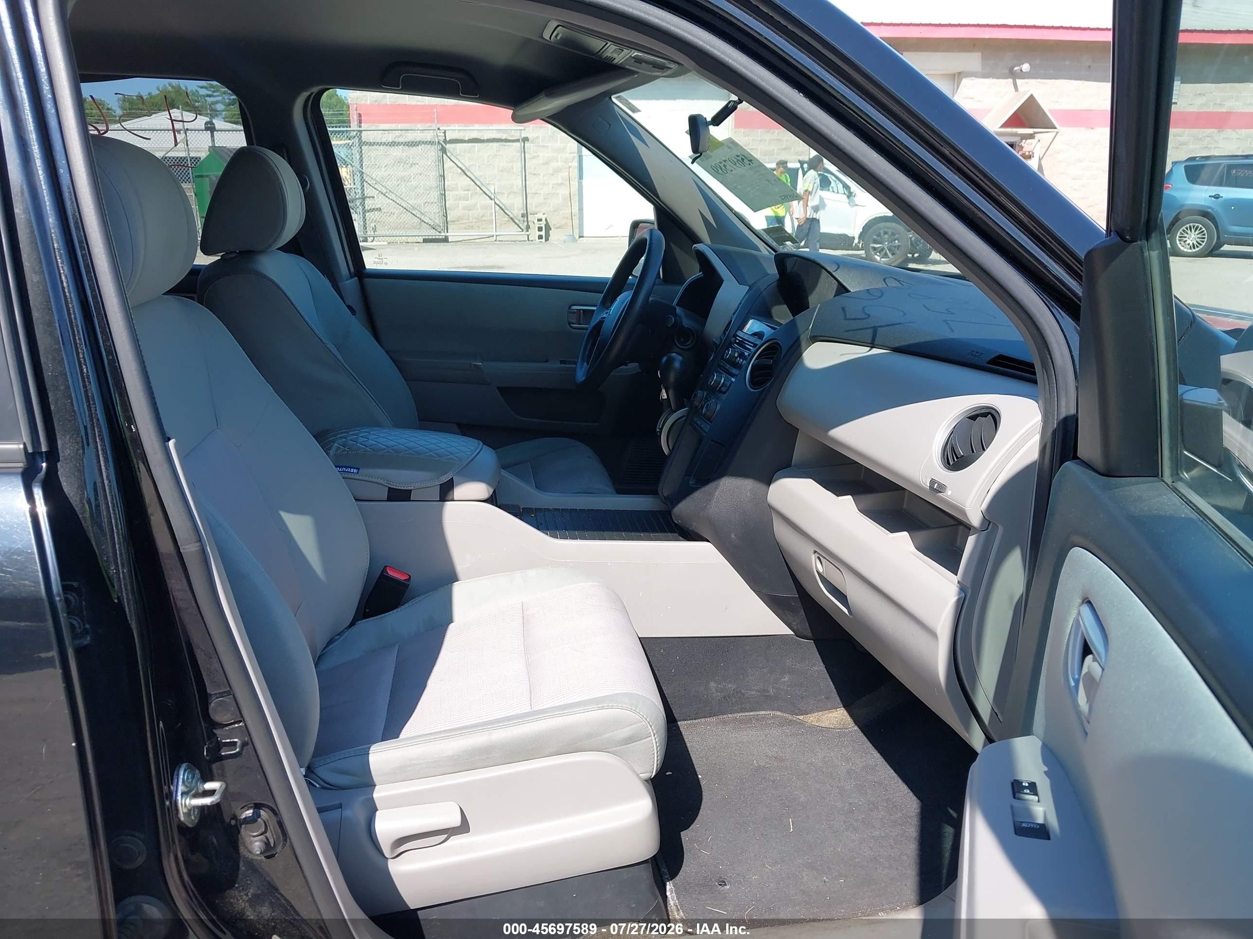 2015 Honda Pilot Ex Черный vin: 5FNYF4H4XFB038653