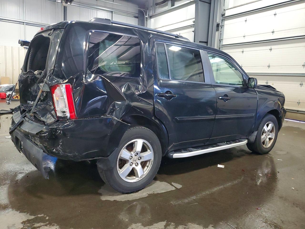 2010 Honda Pilot Exl Black vin: 5FNYF4H50AB006974