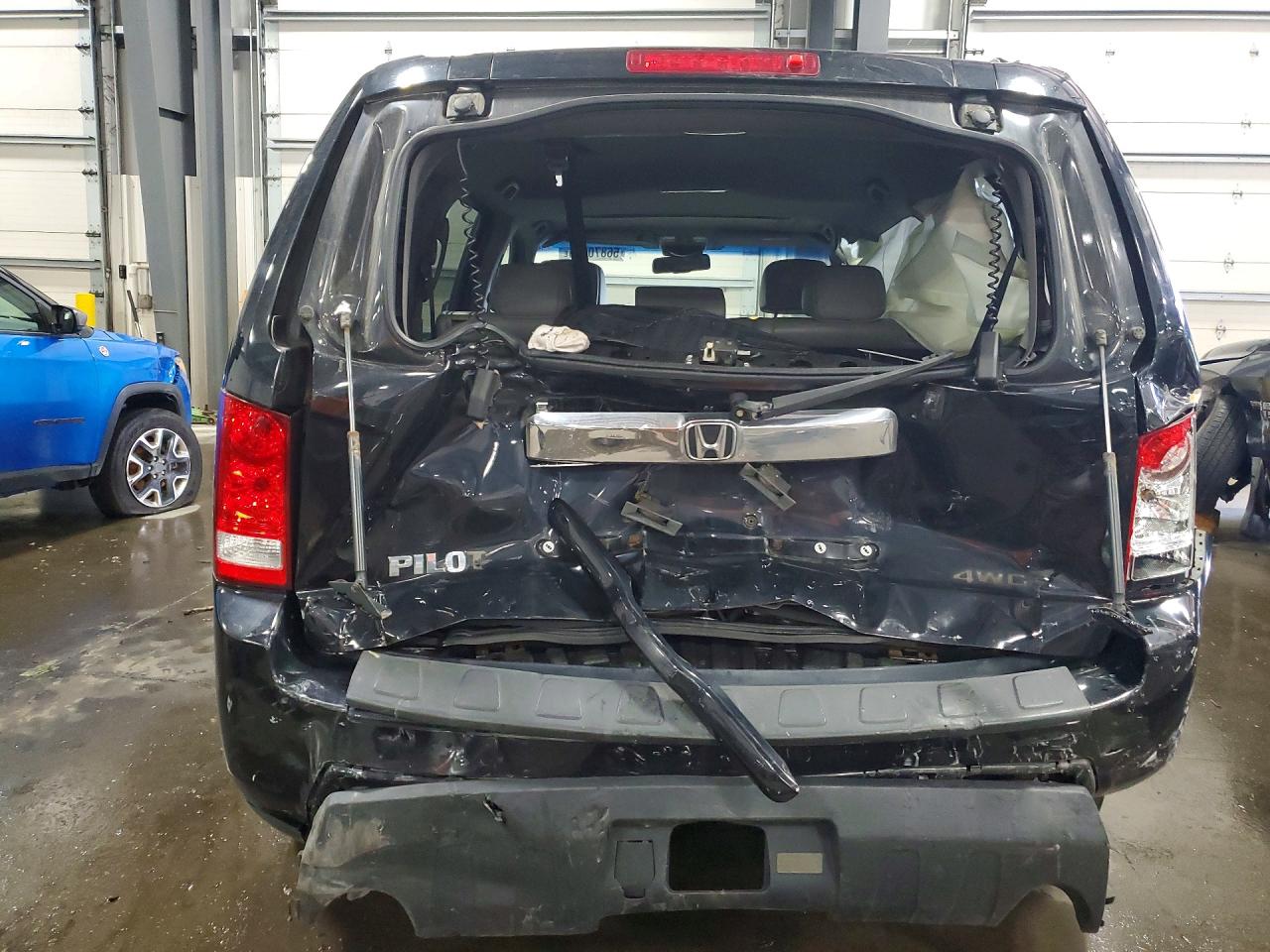 2010 Honda Pilot Exl Black vin: 5FNYF4H50AB006974