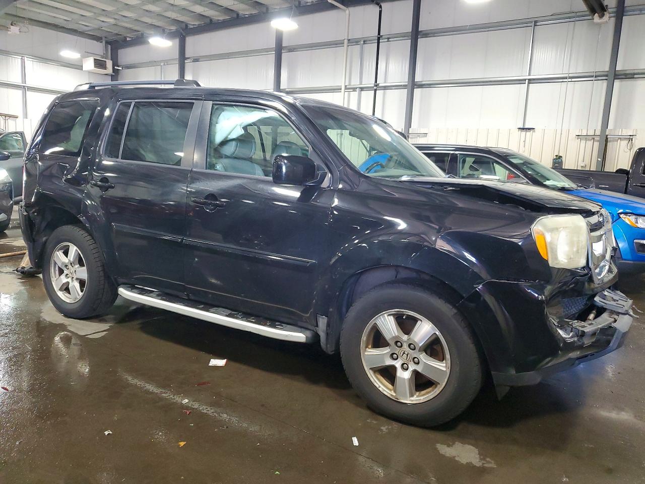 2010 Honda Pilot Exl Black vin: 5FNYF4H50AB006974