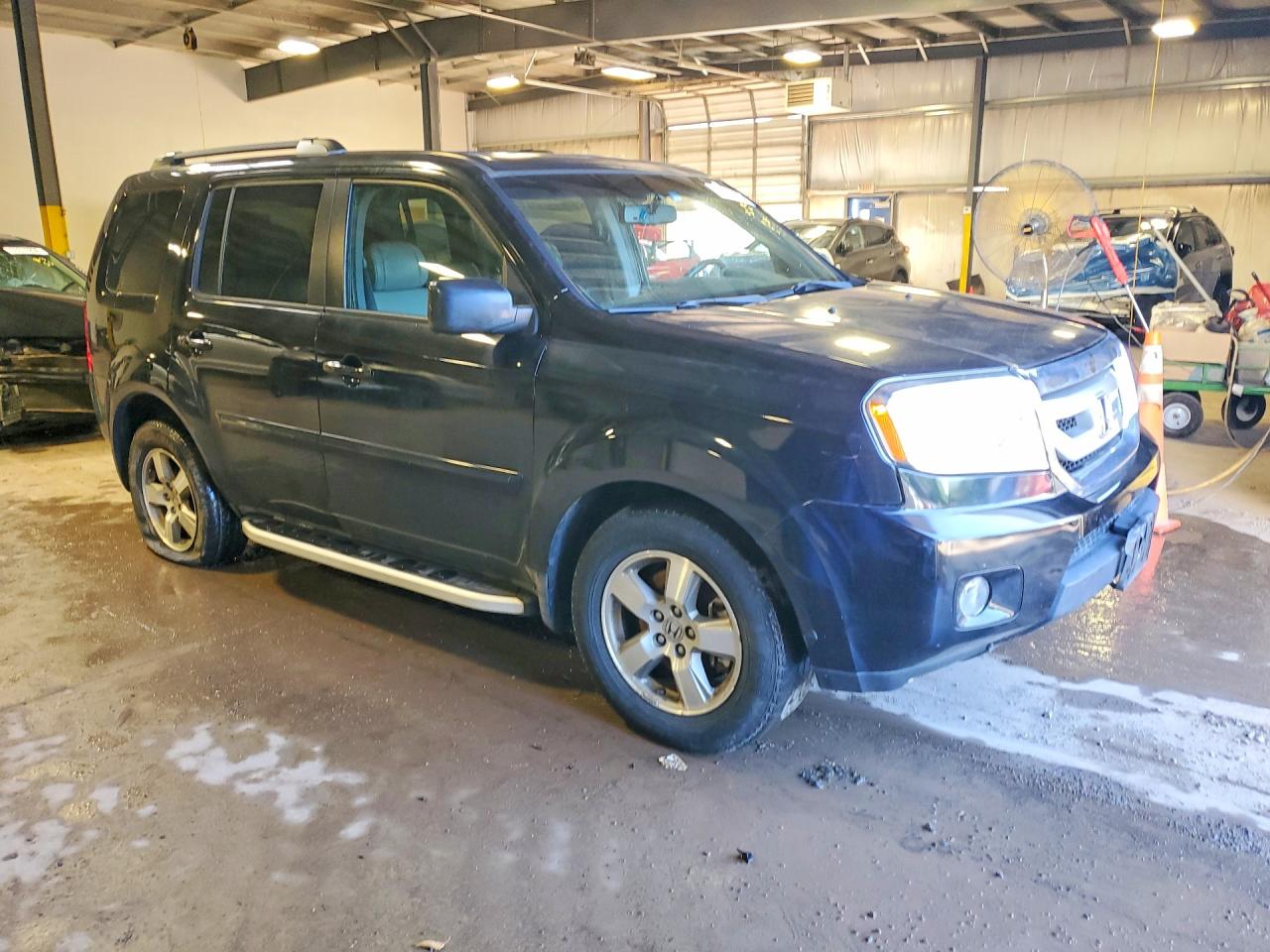 2010 Honda Pilot Exl Black vin: 5FNYF4H50AB020972