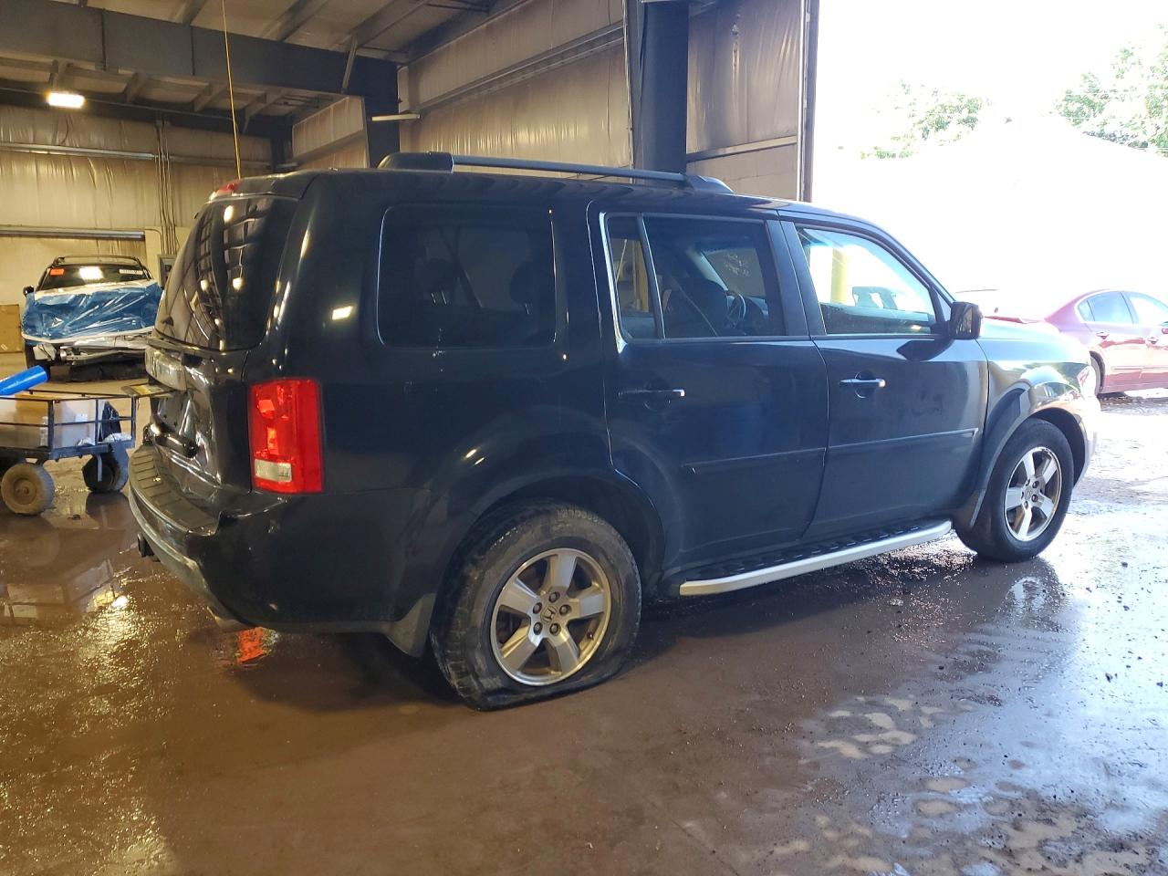 2010 Honda Pilot Exl Black vin: 5FNYF4H50AB020972