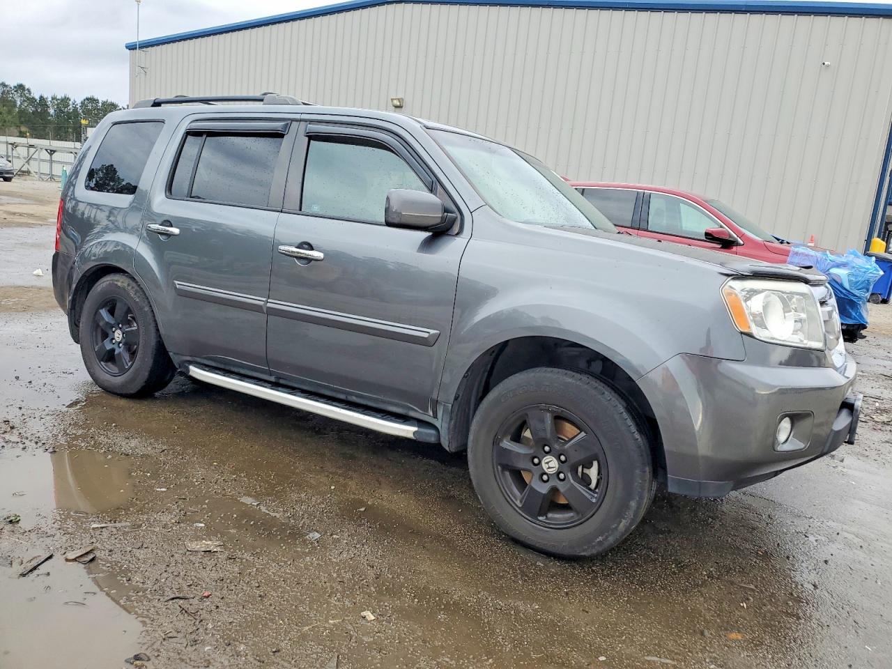 2011 Honda Pilot Exl Gray vin: 5FNYF4H50BB027308