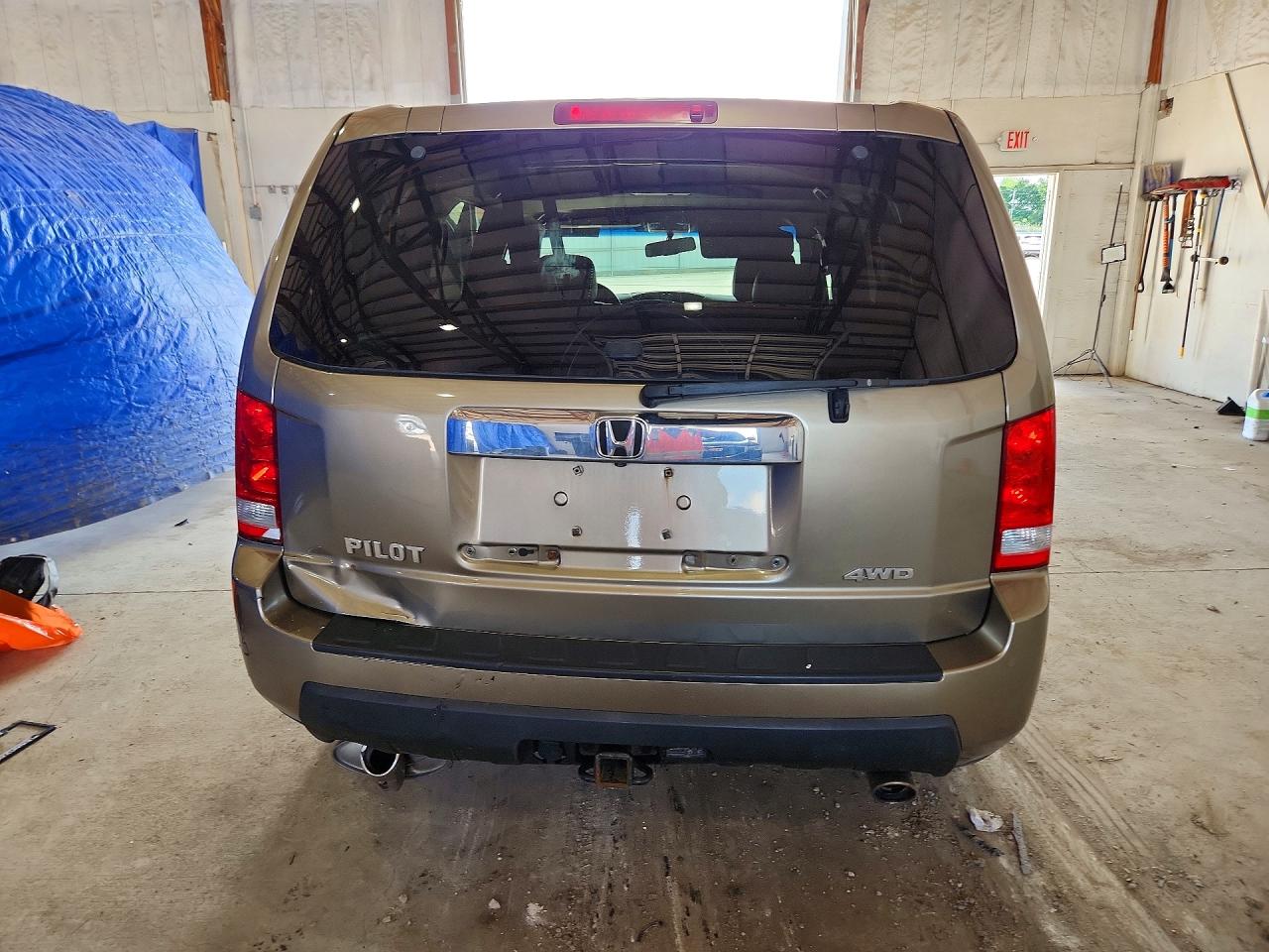 2011 Honda Pilot Exl Beige vin: 5FNYF4H50BB055738
