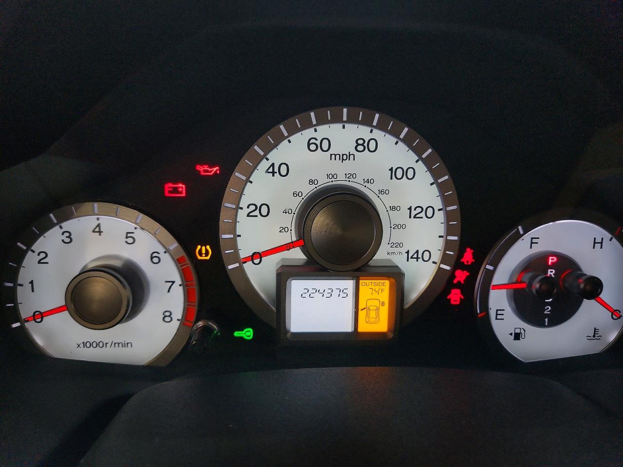 2011 Honda Pilot Exl Beige vin: 5FNYF4H50BB055738
