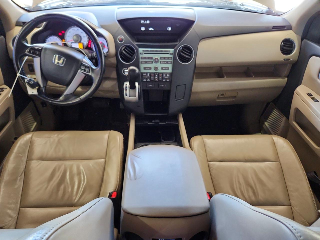 2011 Honda Pilot Exl Beige vin: 5FNYF4H50BB055738
