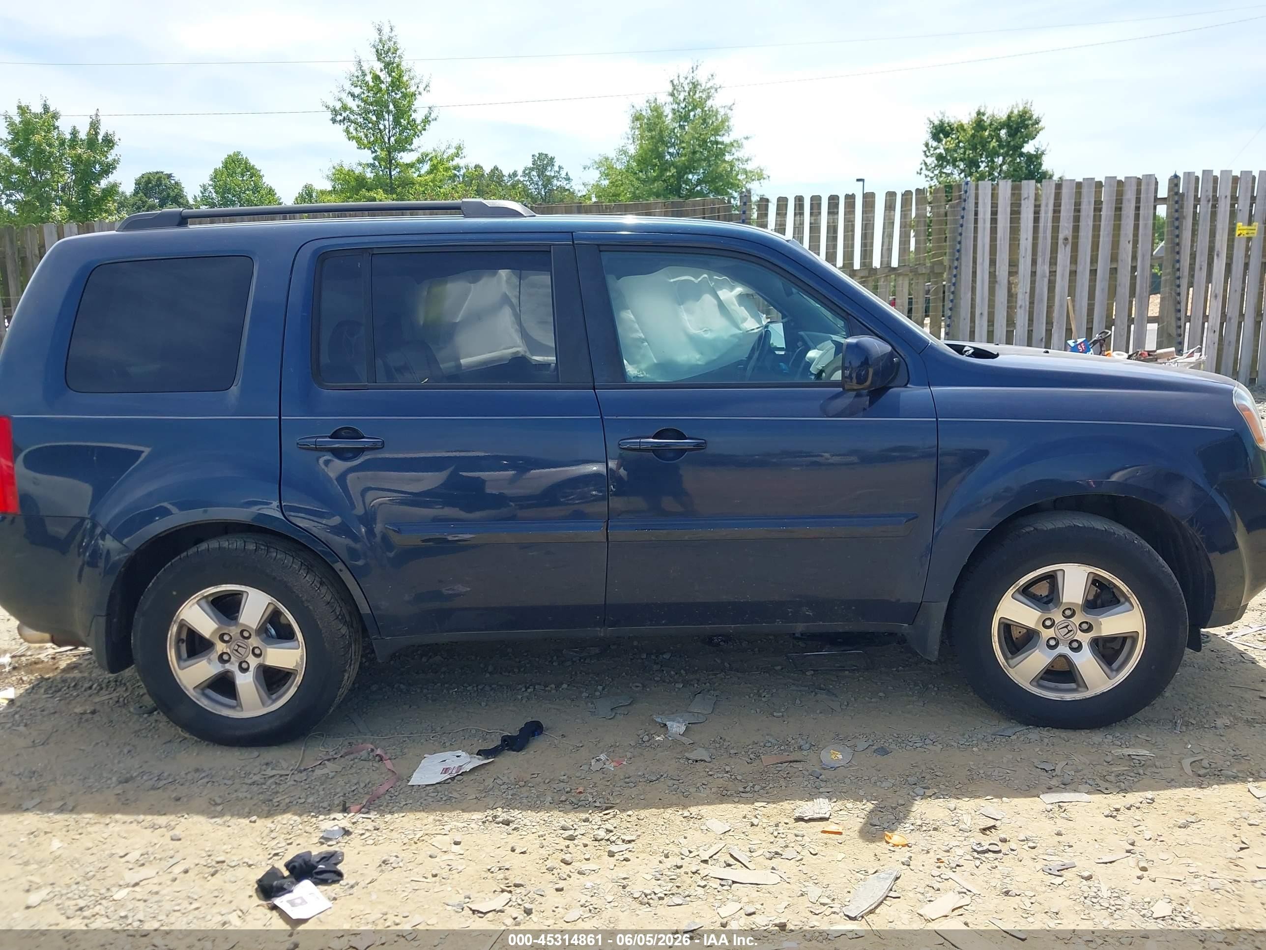2011 Honda Pilot Exl Black vin: 5FNYF4H50BB095561