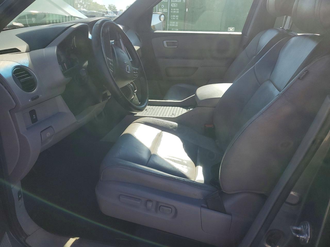 2012 Honda Pilot Exl Gray vin: 5FNYF4H50CB004970