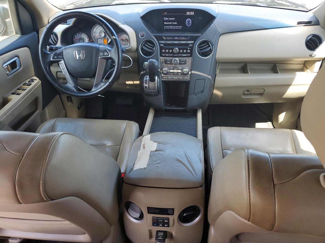 2012 Honda Pilot Exl Коричневый vin: 5FNYF4H50CB025222