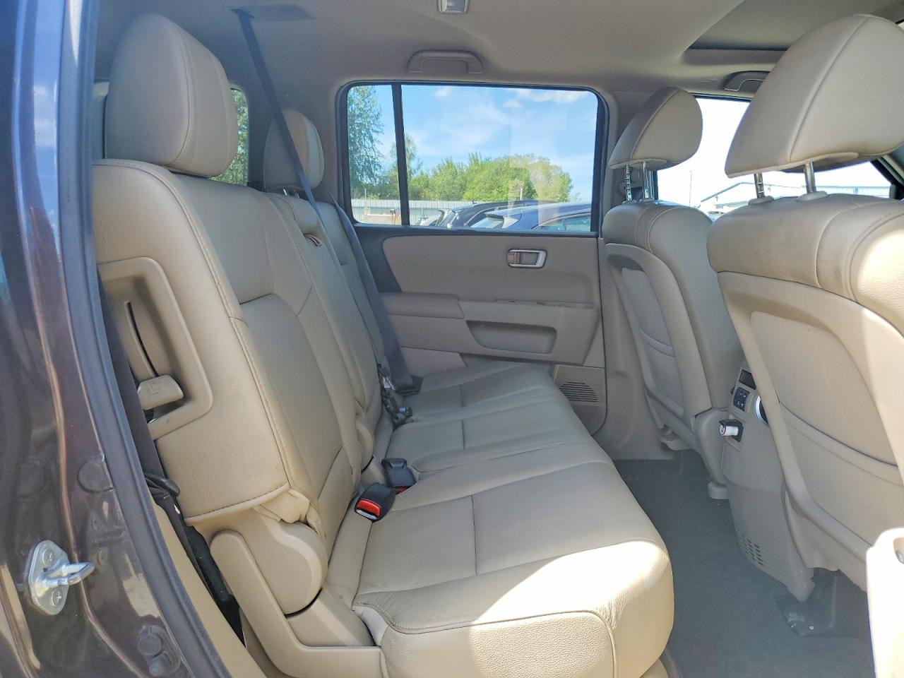 2012 Honda Pilot Exl Коричневый vin: 5FNYF4H50CB025222