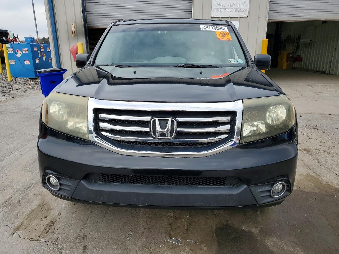 2012 Honda Pilot Exl Черный vin: 5FNYF4H50CB037791