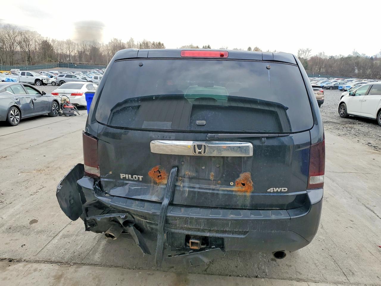 2012 Honda Pilot Exl Черный vin: 5FNYF4H50CB037791