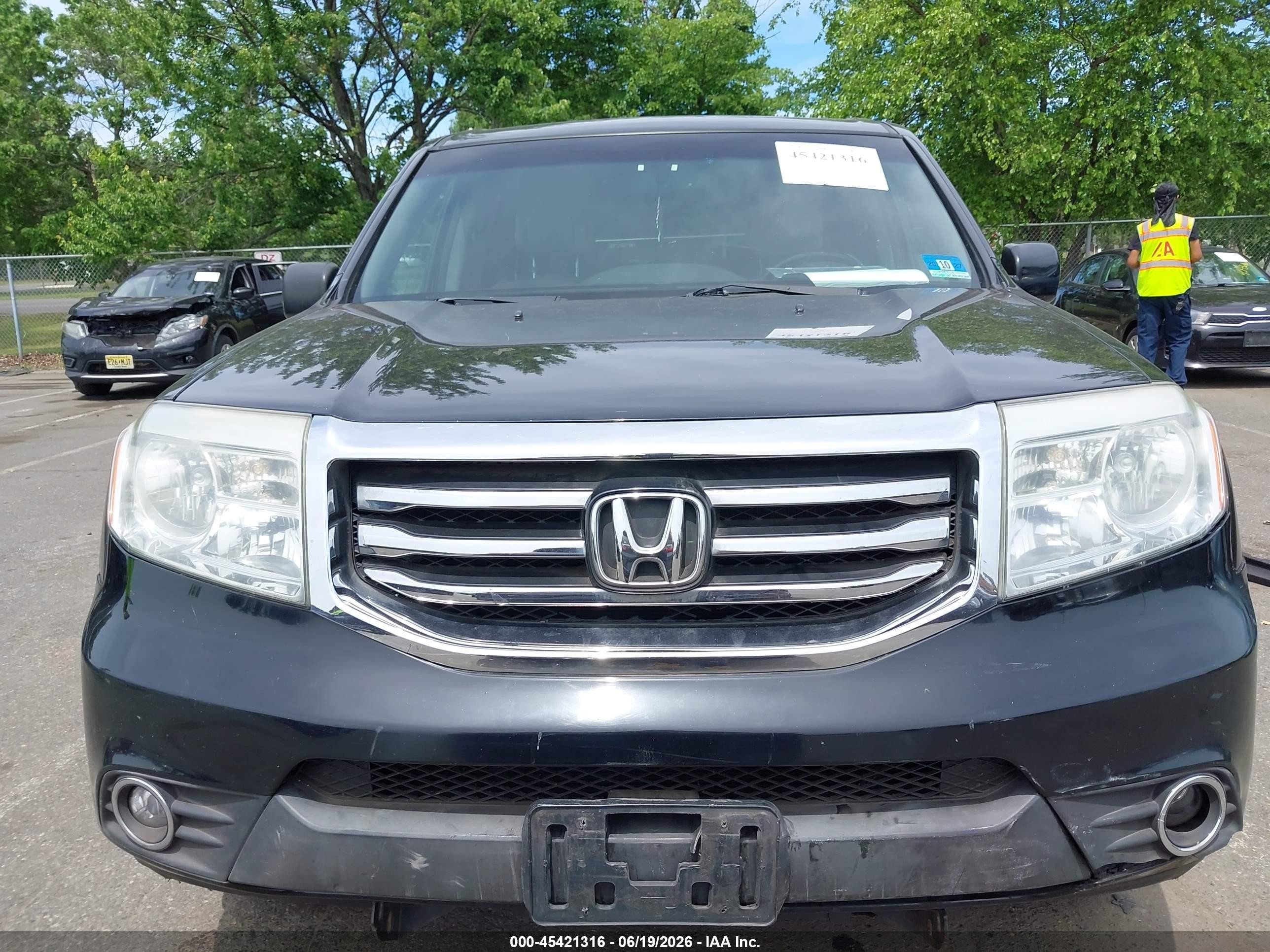 2012 Honda Pilot Ex-l Black vin: 5FNYF4H50CB042926