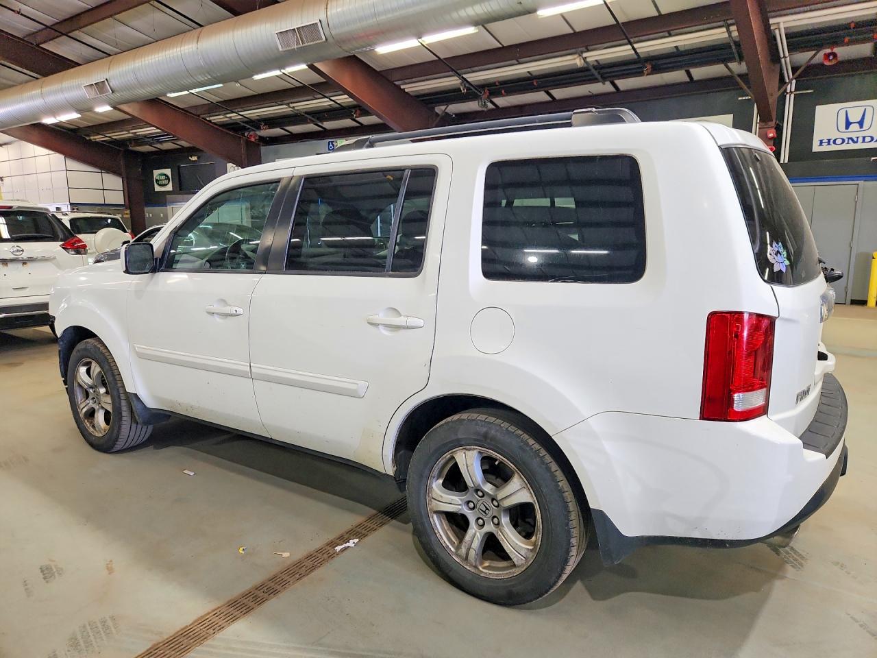 2012 Honda Pilot Exl White vin: 5FNYF4H50CB049438