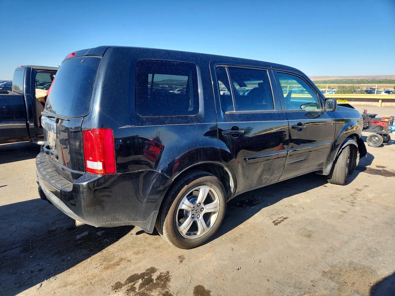 2012 Honda Pilot Exl Black vin: 5FNYF4H50CB051500