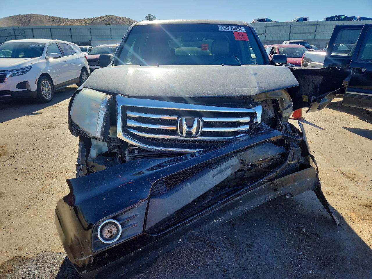 2012 Honda Pilot Exl Black vin: 5FNYF4H50CB051500