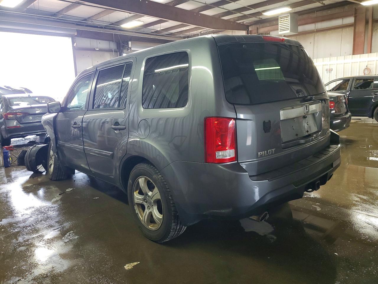 2012 Honda Pilot Exl Gray vin: 5FNYF4H50CB056373