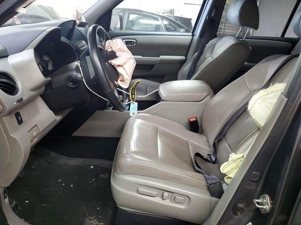 2012 Honda Pilot Exl Gray vin: 5FNYF4H50CB056373