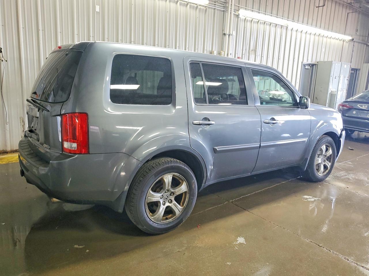 2012 Honda Pilot Exl Gray vin: 5FNYF4H50CB056373