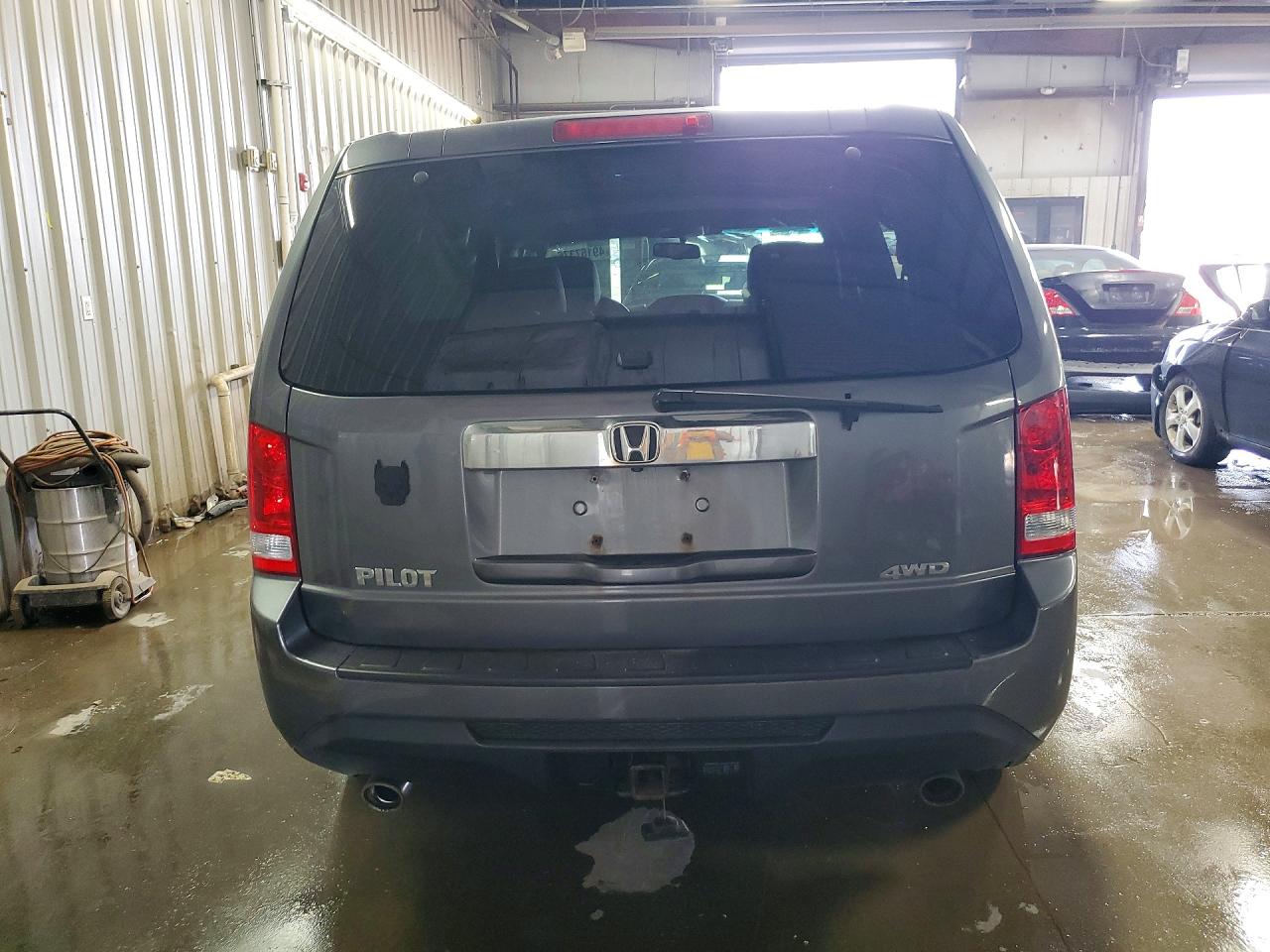2012 Honda Pilot Exl Gray vin: 5FNYF4H50CB056373