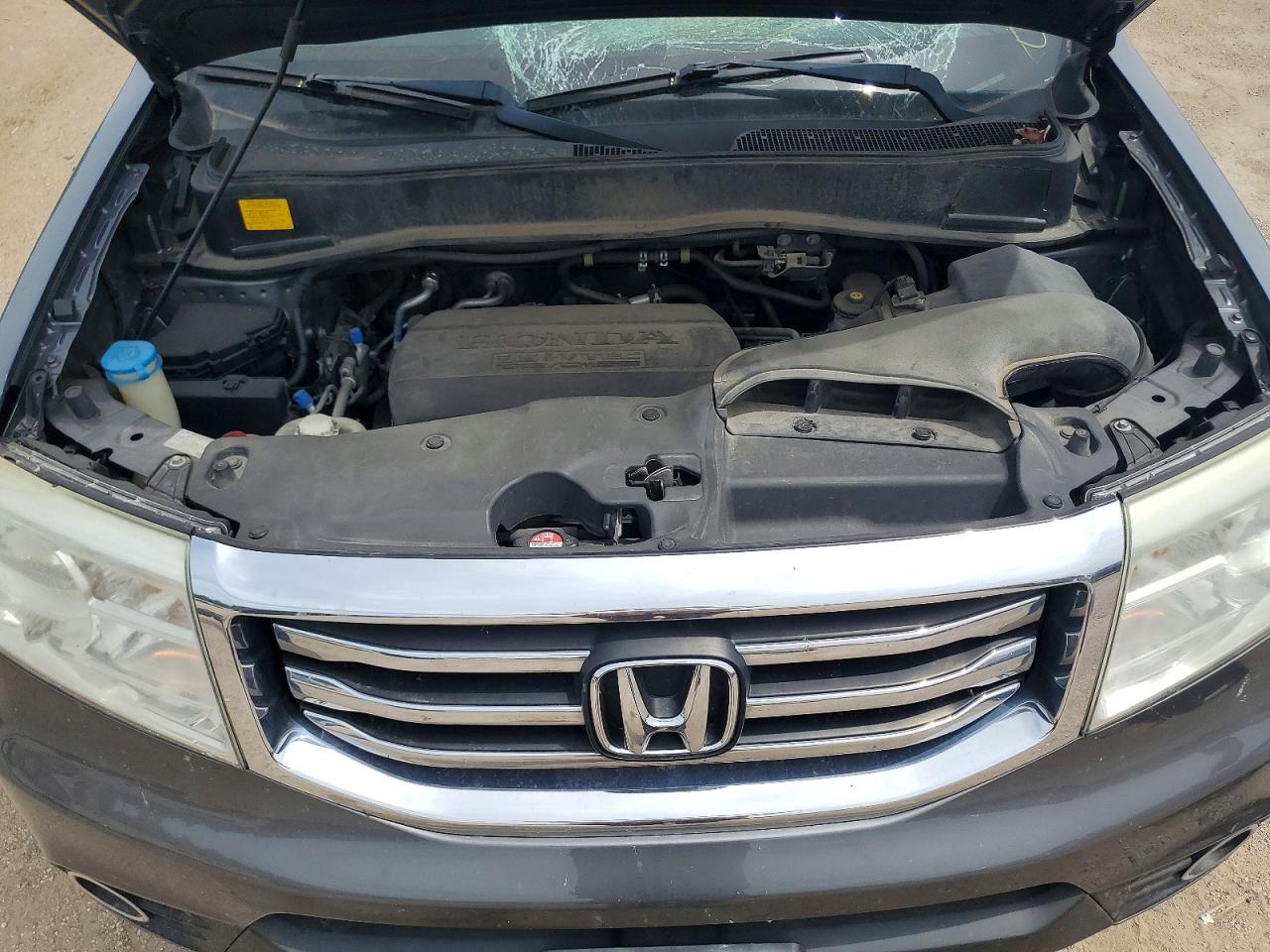 2012 Honda Pilot Exl Gray vin: 5FNYF4H50CB062139