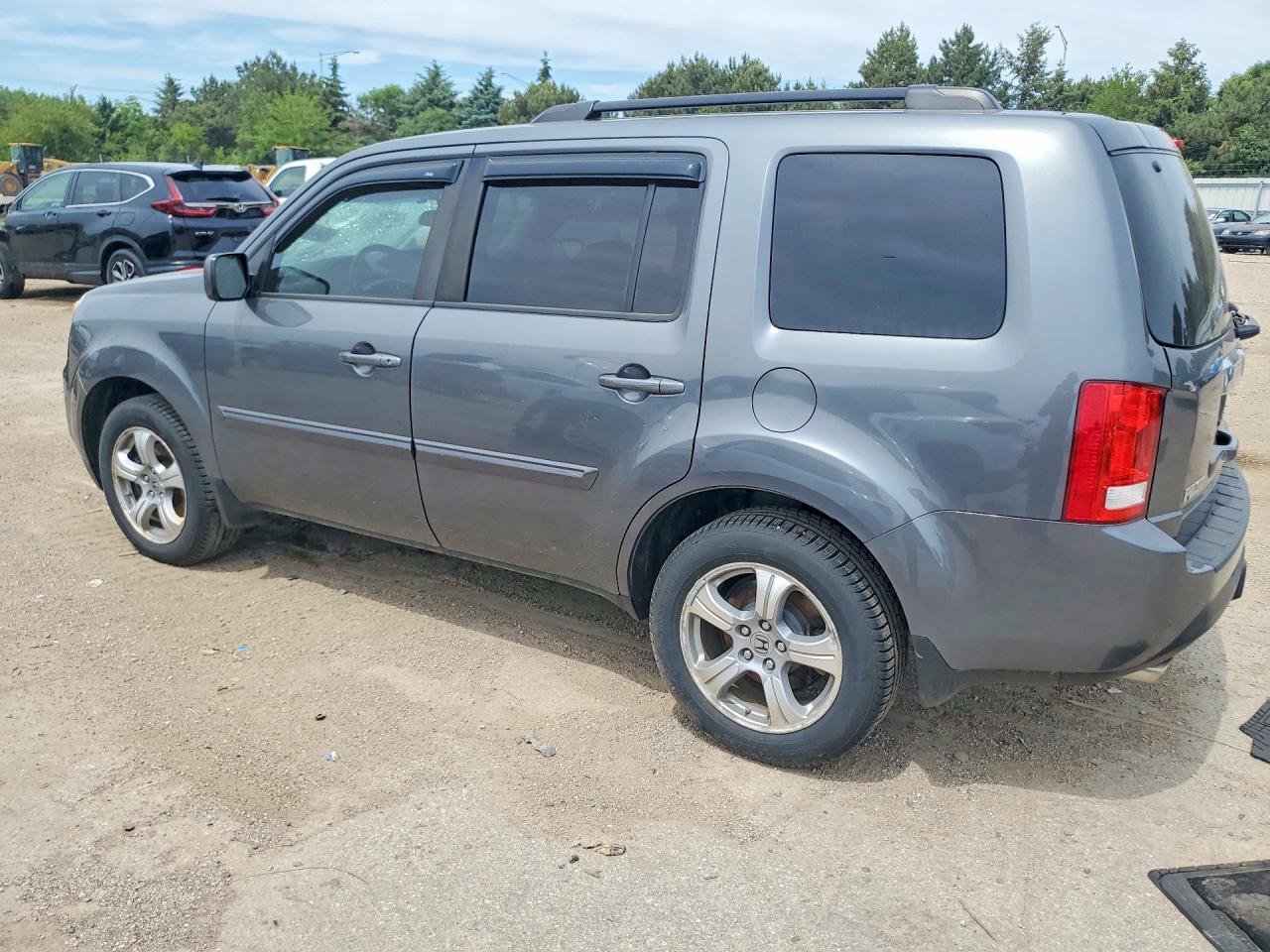 2012 Honda Pilot Exl Gray vin: 5FNYF4H50CB062139