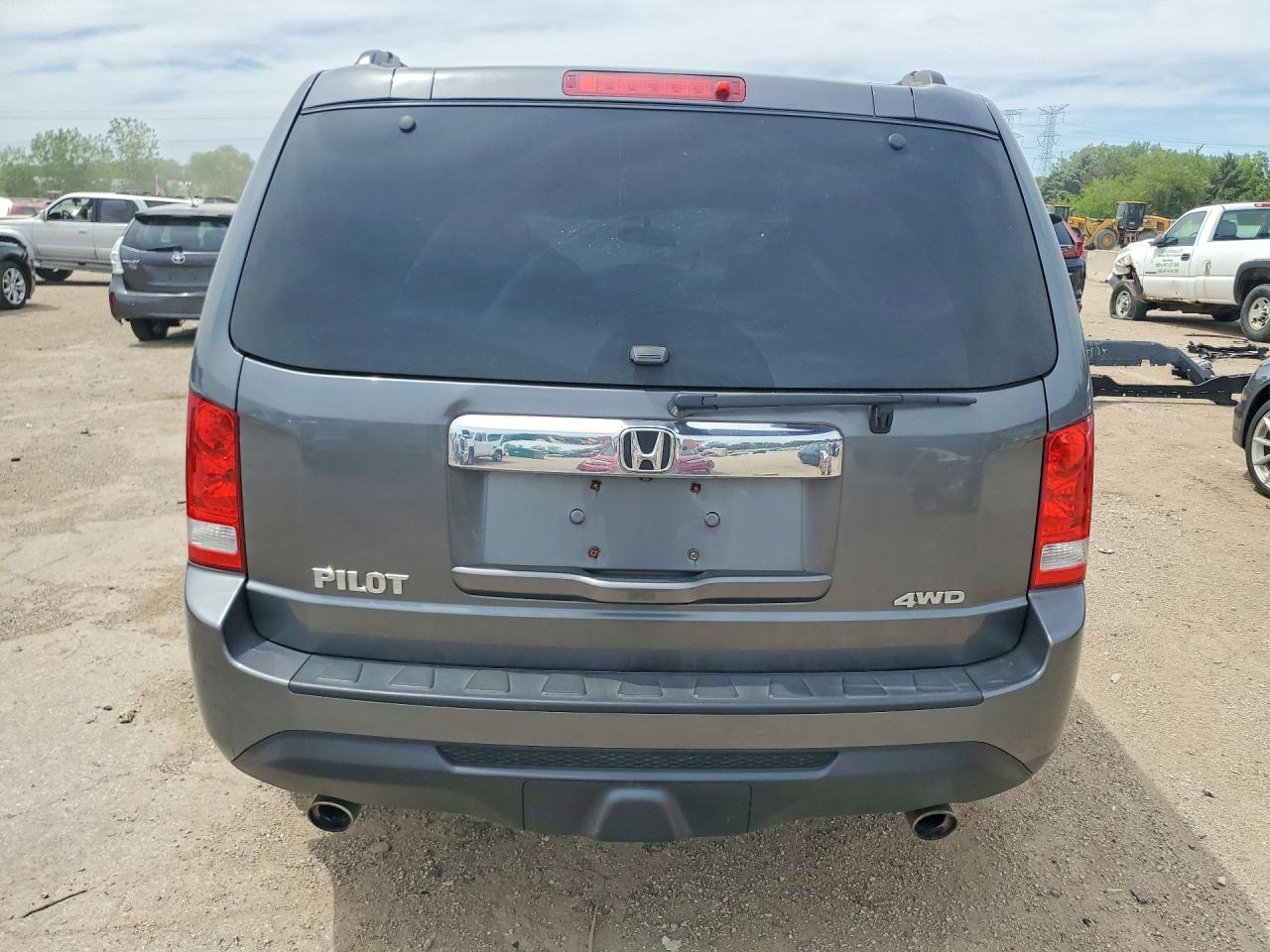 2012 Honda Pilot Exl Gray vin: 5FNYF4H50CB062139