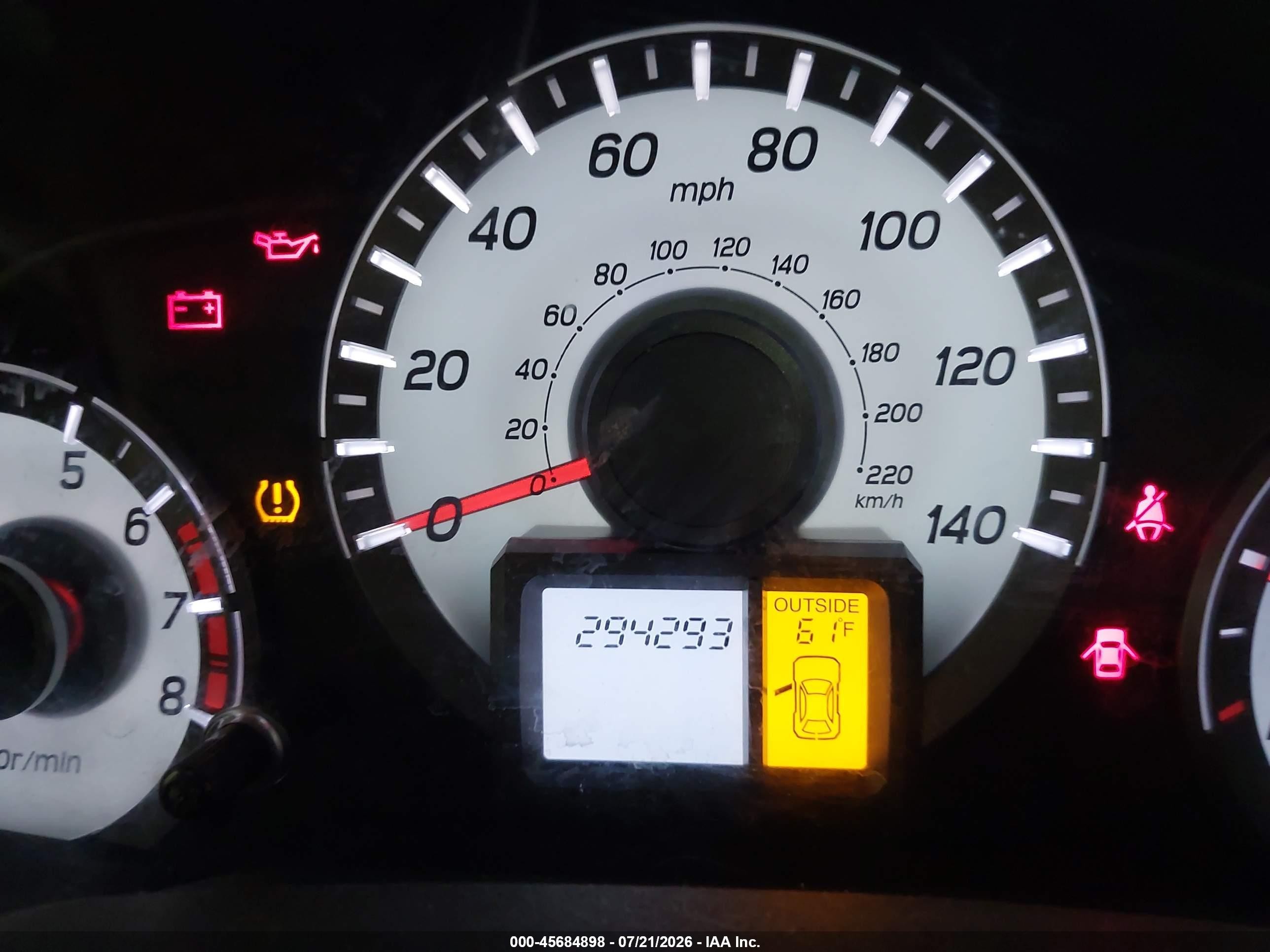 2012 Honda Pilot Ex-l Blue vin: 5FNYF4H50CB067857