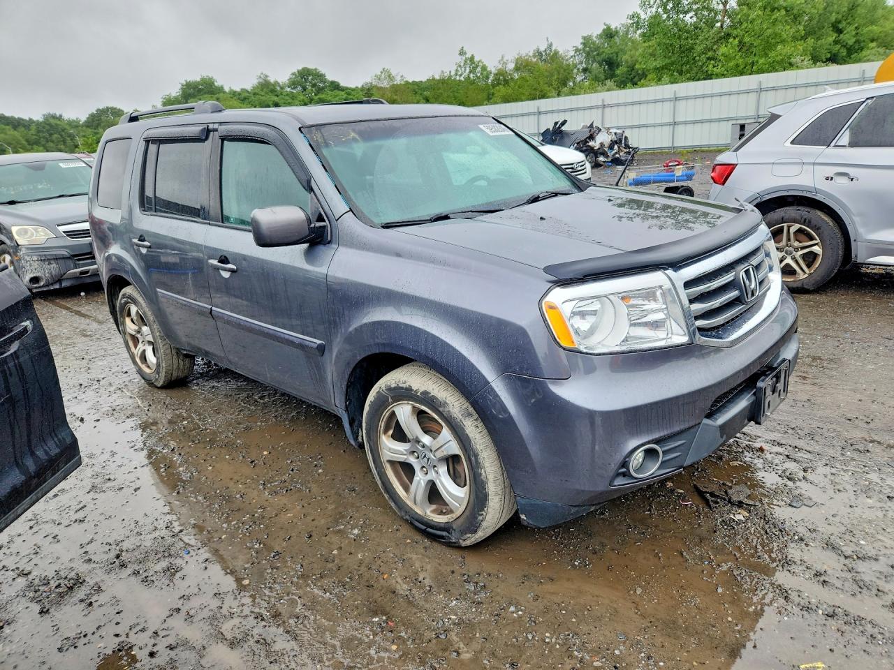 2012 Honda Pilot Exl Gray vin: 5FNYF4H50CB068894