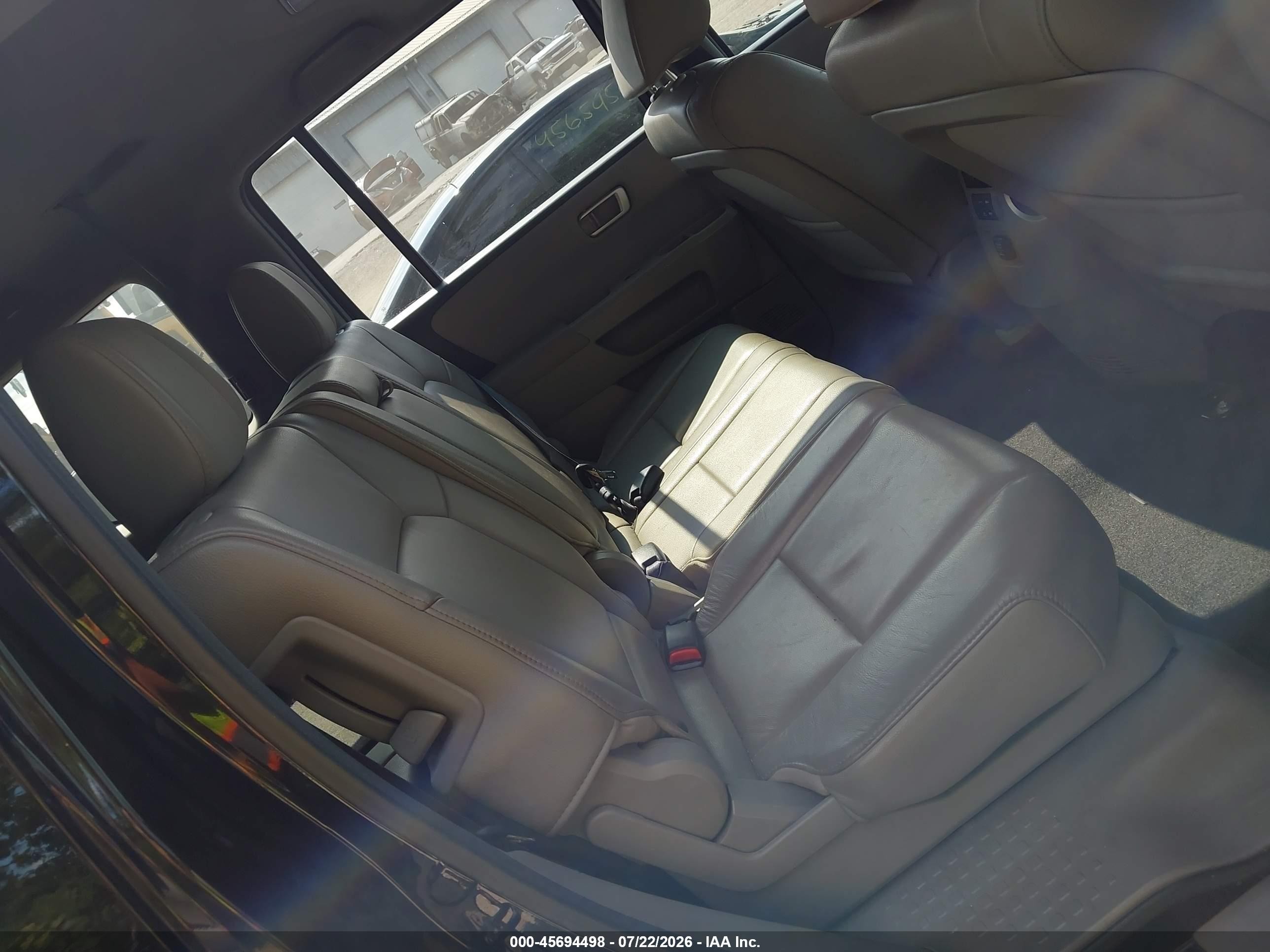 2012 Honda Pilot Ex-l Черный vin: 5FNYF4H50CB083475