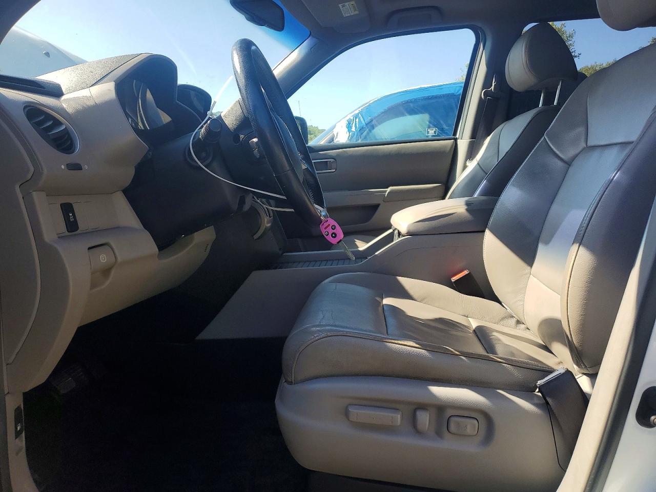 2012 Honda Pilot Exl White vin: 5FNYF4H50CB086280